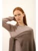 Just Cashmere Kaschmir-Pullover "Avana" in Grau