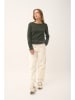 Just Cashmere Kaschmir-Pullover "Grace" in Khaki