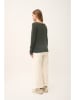 Just Cashmere Kaschmir-Pullover "Grace" in Khaki
