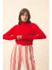 Just Cashmere Kaschmir-Rollkragenpullover "Lexie" in Rot
