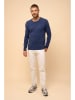 Just Cashmere Kaschmir-Pullover "Gabin" in Dunkelblau