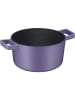 WMF 2tlg. Set: Bräter ''Flavour'' in Violett - 5,2 l
