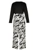 Doctor Nap Pyjama in Schwarz/ Weiß