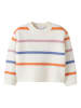 name it Pullover "Olenska" in Weiß/ Orange/ Blau