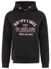 Zwillingsherz Hoodie "Happy Vibes" zwart