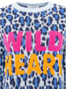 Zwillingsherz Trui "Wild Heart" blauw