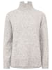 Zwillingsherz Pullover in Grau