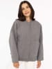 Zwillingsherz Bomberjacke "Cozy" in Grau