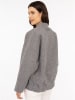 Zwillingsherz Bomberjacke "Cozy" in Grau