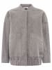 Zwillingsherz Bomberjacke "Cozy" in Grau