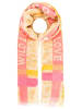 Zwillingsherz Schal "Leo Stripe" in Beige - (L)180 x (B)100 cm