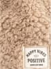 Zwillingsherz Handtas beige