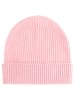 Zwillingsherz Kaszmirowa czapka w kolorze jasnoróżowym