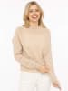 Zwillingsherz Pullover "Blogger" in Beige