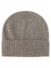 Zwillingsherz Kaszmirowa czapka w kolorze szarym
