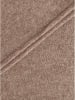 Zwillingsherz Kaschmir-Loop-Schal in Beige/ Grau