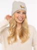 Zwillingsherz Kaszmirowa czapka beanie w kolorze beżowym