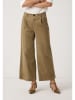 More & More Stoffen broek lichtbruin