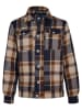 Petrol Tusssenjas "Minnesota" beige/donkerblauw