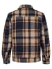 Petrol Tusssenjas "Minnesota" beige/donkerblauw