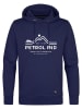 Petrol Hoodie in Dunkelblau