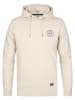Petrol Hoodie in Creme