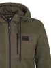 Petrol Sweatjacke in Khaki