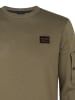 Petrol Sweatshirt "Pueblo" in Khaki