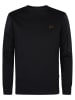 Petrol Sweatshirt "Pueblo" in Schwarz