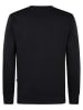 Petrol Sweatshirt "Pueblo" in Schwarz