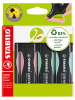 STABILO Textmarker "STABILO GREEN BOSS Pastel" - 4 Stück