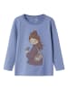 name it Longsleeve "Otrea" in Blau/ Braun/ Lila