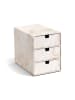 BigsoBox Schubladenbox "Ingrid" in Beige - (B)16 x (H)20,5 x (T)25 cm