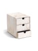 BigsoBox Schubladenbox "Ingrid" in Beige - (B)16 x (H)20,5 x (T)25 cm