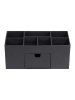 BigsoBox Organizer "Vendela" w kolorze antracytowym na biurko - 10 x 8,5 x 10 cm