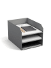 BigsoBox Documenthouder "Trey" grijs - A4