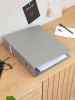 BigsoBox Ringordner "Archie" in Grau - DIN-A4