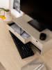 BigsoBox Monitor-Stand "Ted" in Beige - (B)48,5 x (H)15 x (T)26 cm