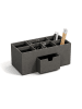 BigsoBox Organizer "Vendela" w kolorze szarym na biurko - 10 x 8,5 x 10 cm