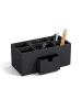 BigsoBox Bureau-organizer "Vendela" zwart - (B)10 x (H)8,5 x (D)10 cm