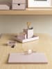 BigsoBox 4-delige set: desktop-organizer "Lena" lichtroze