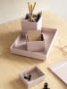 BigsoBox 4-delige set: desktop-organizer "Lena" lichtroze
