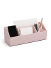 BigsoBox Bureau-organizer "Elisa" lichtroze - (B)33 x (H)12,5 x (D)12,5 cm