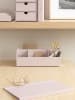 BigsoBox Bureau-organizer "Elisa" lichtroze - (B)33 x (H)12,5 x (D)12,5 cm