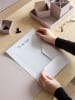 BigsoBox Sammelmappe "Paulina" in Rosa - DIN-A4