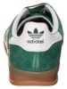 adidas Skórzane sneakersy "Gazelle" w kolorze zielonym
