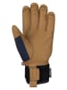 Reusch Funktionsfingerhandschuhe "Experience" in Hellbraun/ Dunkelblau