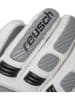 Reusch Funktionsfingerhandschuhe "Worldcup Warrior DG" in Weiß/ Grau