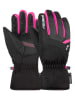 Reusch Funktionsfingerhandschuhe "Bennet" in Schwarz/ Pink