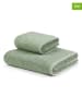 Lanerossi 2-delige handdoekenset groen